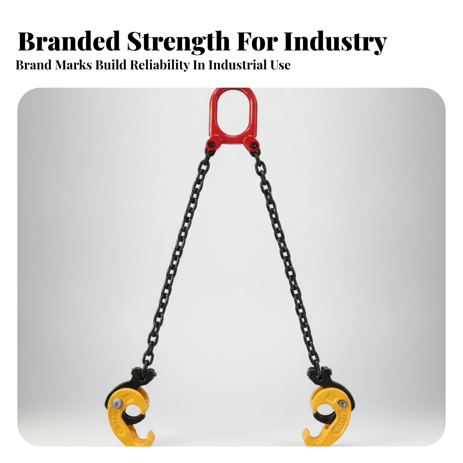Chain Clamp Sling Plate Lifting Chain Sling Hinged