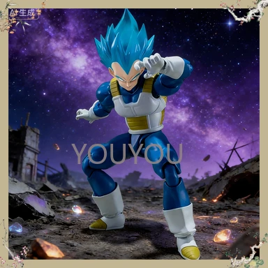 

Wholesale Bandai Figure Dragon Ball Anime Figures SHF Super Saiyan God Super Saiyan Blue Vegeta Action