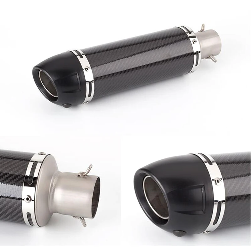 Motorcycle Exhaust muffler full System Slip On Middle Pipe Link 848 Muffler For Ducati 848 EVO 1098 1198 S/R 848 exhaust
