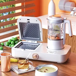 Egg Family Size Sandwich Fried Toaster Cooker Fit Fry Boil Toast For Kitchen Use Automatic 3 In 1 Breakfast Maker Machine