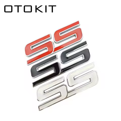 3D Metal Car Sticker Badge Emblems Decals for Chevrolet SS Sonic Onix Malibu Spark Blazer Colorado Cruze Lacetti Auto Styling