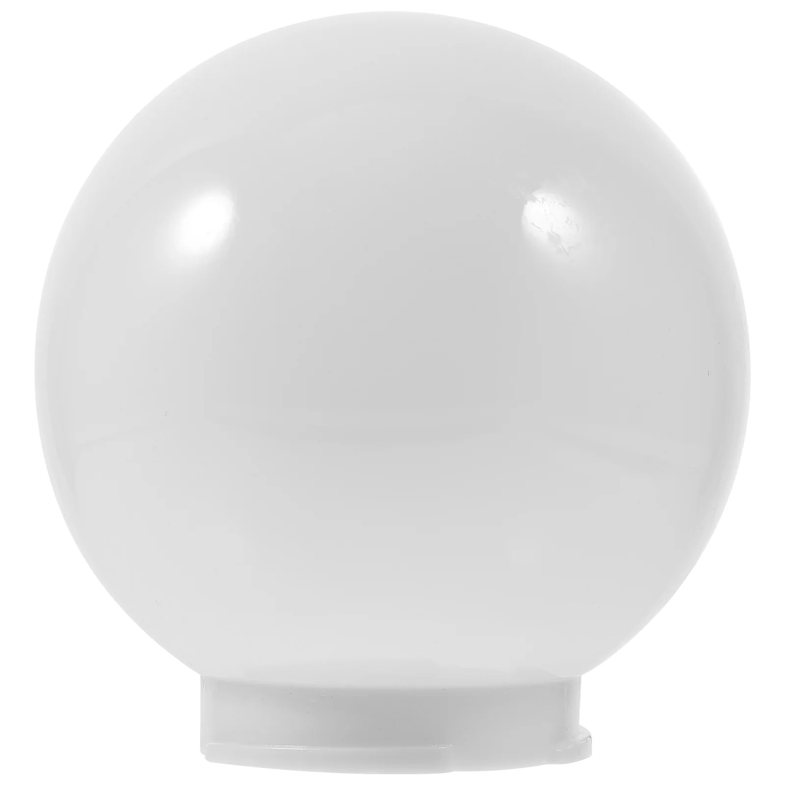 150mm Acrylic White Replacement Globe Light Cover Wall Mounting Fixture Outdoor Round Globe Decorative Diffused Lighting