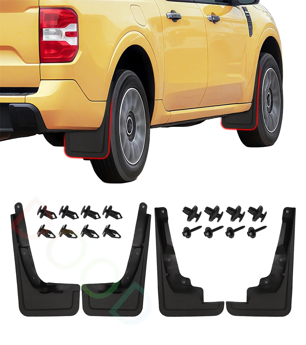 

Брызговики подходят для Ford Maverick 2022 2023 2024 2025, аксессуары для брызговиков на крыло