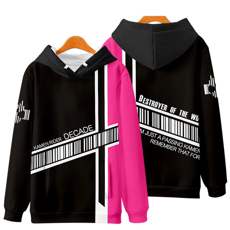 2025 neue Kamen Rider 3D Druck Männer/Frauen Herbst Winter Anime Hoodies Sweatshirt Langarm Hoodie Harajuku Cartoon Tops