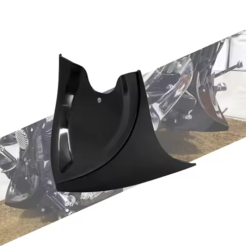 Motorcycle Lower Chin Air Dam Fairing Front Spoiler Cover Black For Harley For Sportster 48 883 1200 For Forty Eight XL Iron