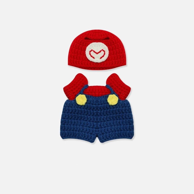 Convient pour 17 cm Ropa Labuv1 V2 V3 ensemble de vêtements de poupée au Crochet fait à la main mignon même Style Anime accessoires ensemble de vêtements de vacances