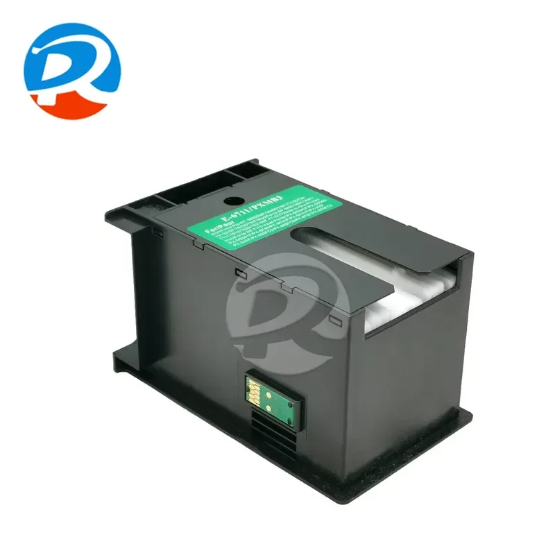 for Epson WF3620 3621 3640 3641 Waste Ink Tank WF7111 T6711 Maintenance Box with Chip