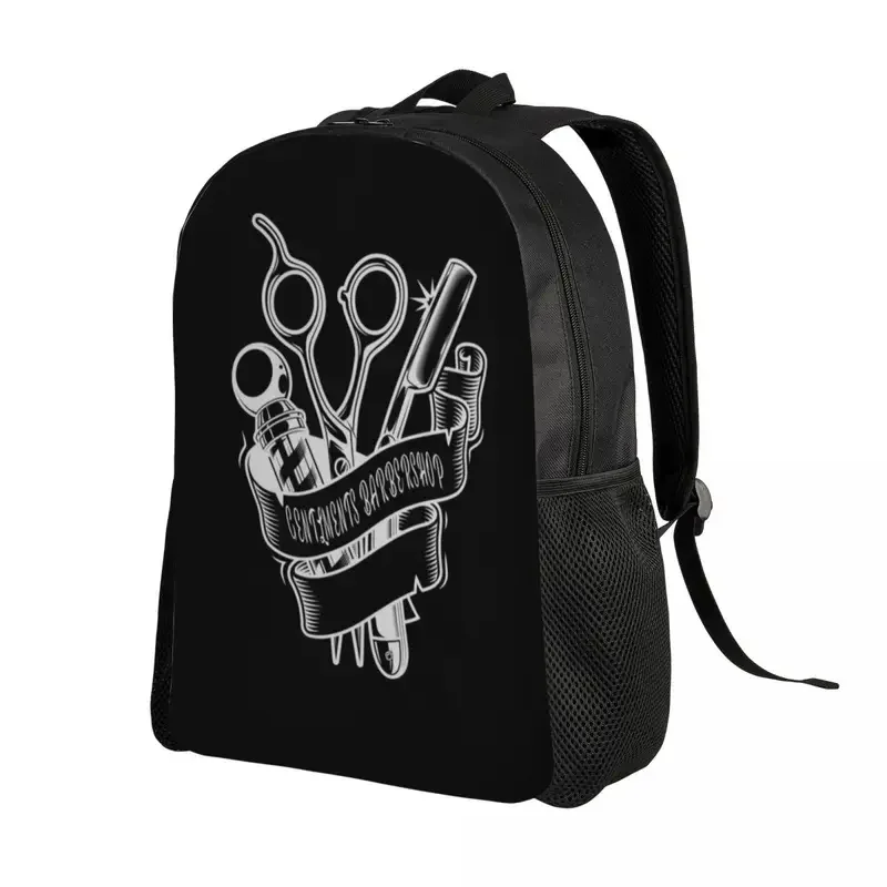 Personalized Gentmens Backpacks Men Women Fashion Bookbag For School College Hairdresser Barber Tools Bags MN1