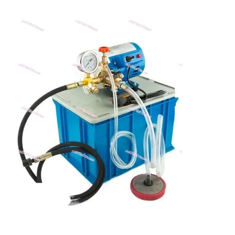 DSY-2560 Portable Electric Pressure Testing Pump PPR Water Pipeline Pressure Testing Machine Double Cylinder Pressure Pump