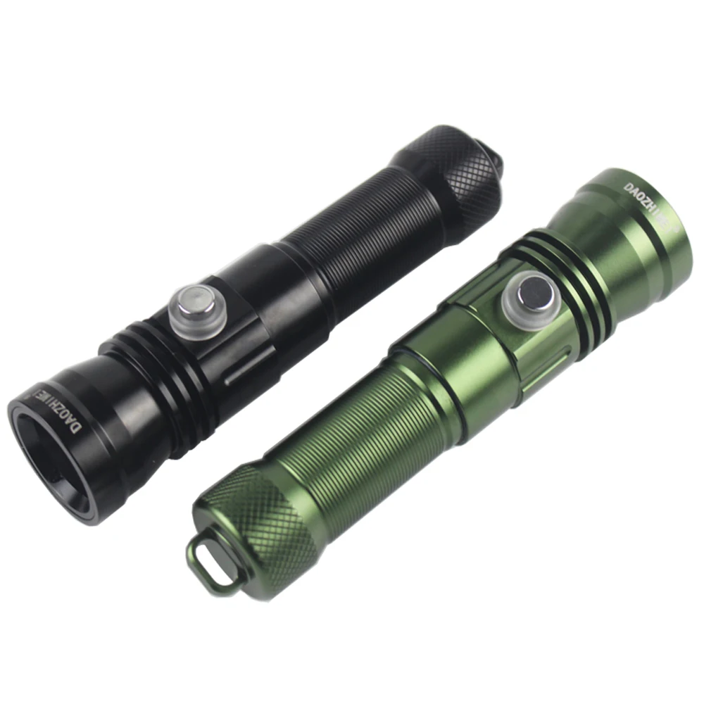 High Power Professional diving lighting flashlight Underwater 251Meter Waterproof Portable diving flashligh 5 Modes dive lamp