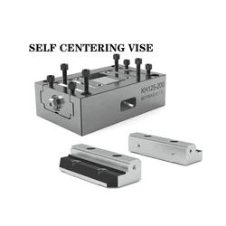 Self-centering five-axis vise, concentric vise, dust-proof, anti-iron filings, synchronous centering fixture, CNC CNC special