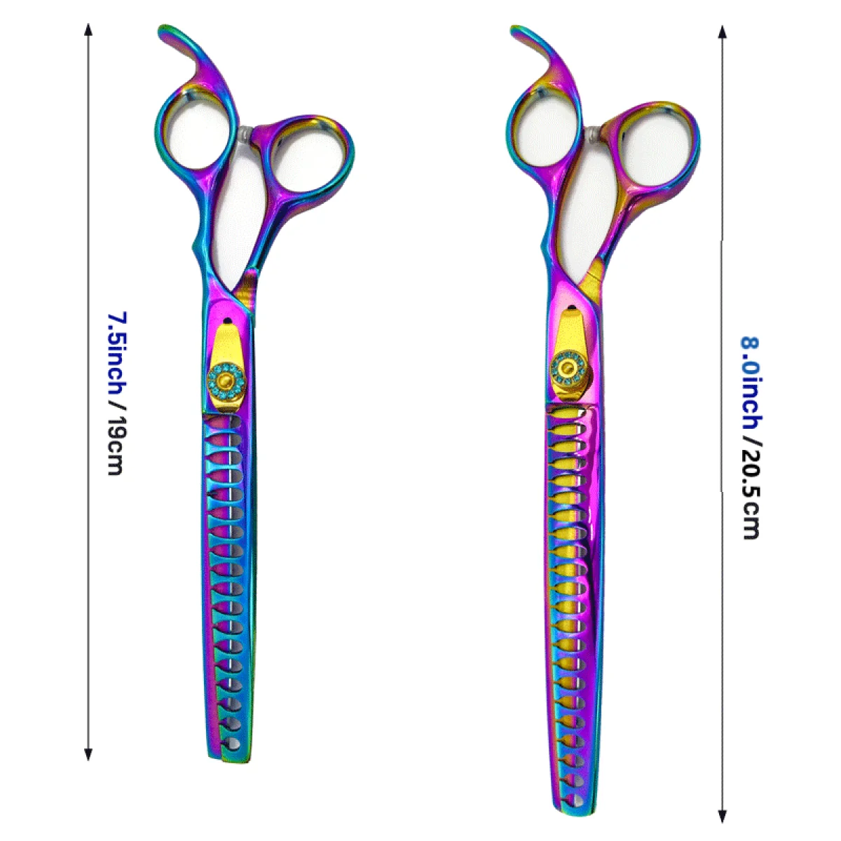 1pc Professional Pet Grooming Scissors for Cats and Dogs - Stainless Steel Thinning Shear for Precise Trimming and Styling - Com