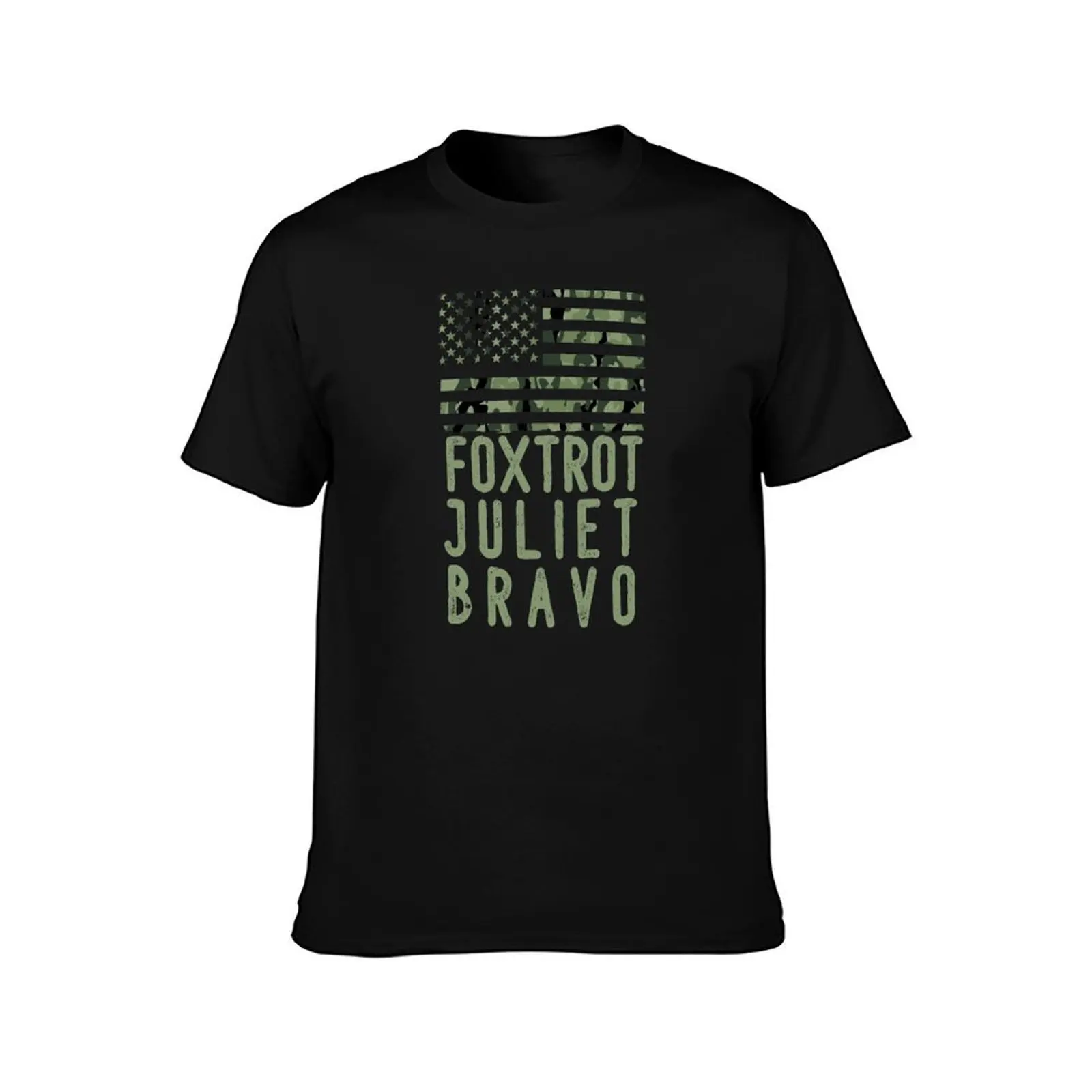 Foxtrot Juliet Bravo | Military FJB Shirt | #FJB | FJB Pro America Anti Biden T-Shirt Comfortable Basic Crew Neck Tee T-Shirt