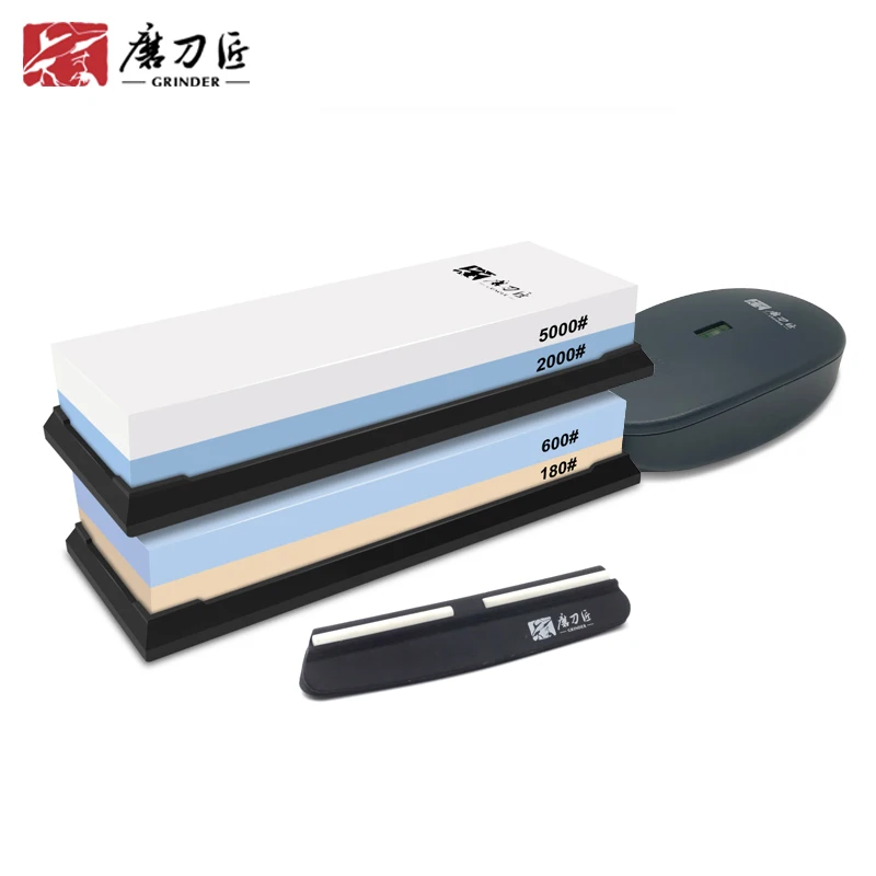 Taidea Slijpsteen Nieuwe Product 3Grit Wetstone 2000/6000/10000 # Professionele Slijpsysteem Hoek Guide & Correctie Steen