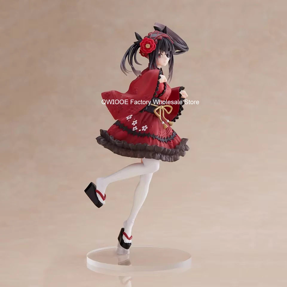 Original Genuine TAITO DATE A LIVE 18cm Tokisaki Kurumi C artoon Figures Collectible Model Toy A Nice Gift Droppshiping