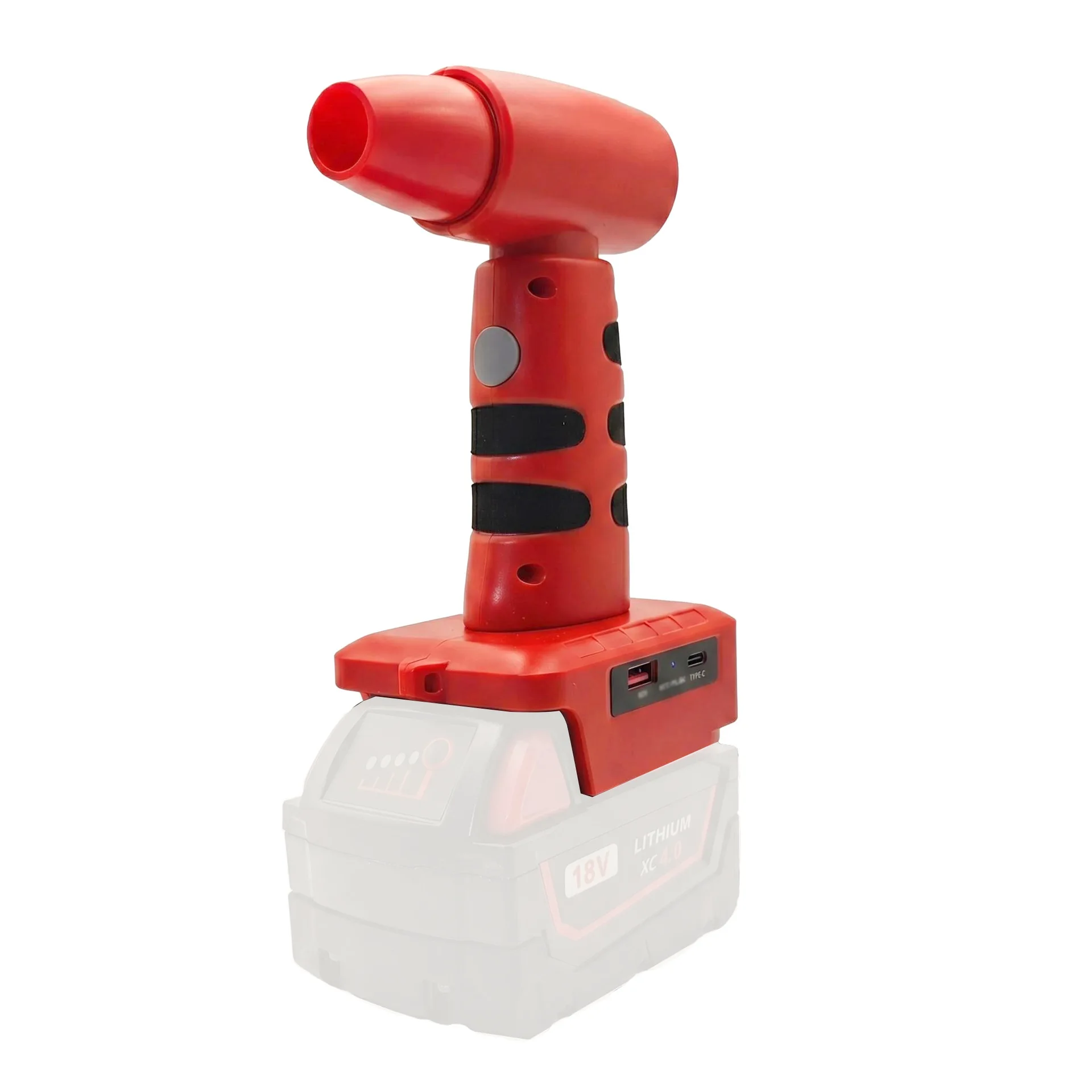 

140000 RPM For Milwaukee 18V Lithium Battery Portable Blower With USB Type C Charging Port Cordless Outdoor Power Tool