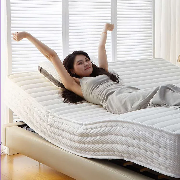#Zero Gravity Electric Adjustable Multifunctional Smart Mattress Comfortable Healthy Sleep with Voice Control for Bedroom Use