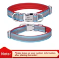 Blue Red collar
