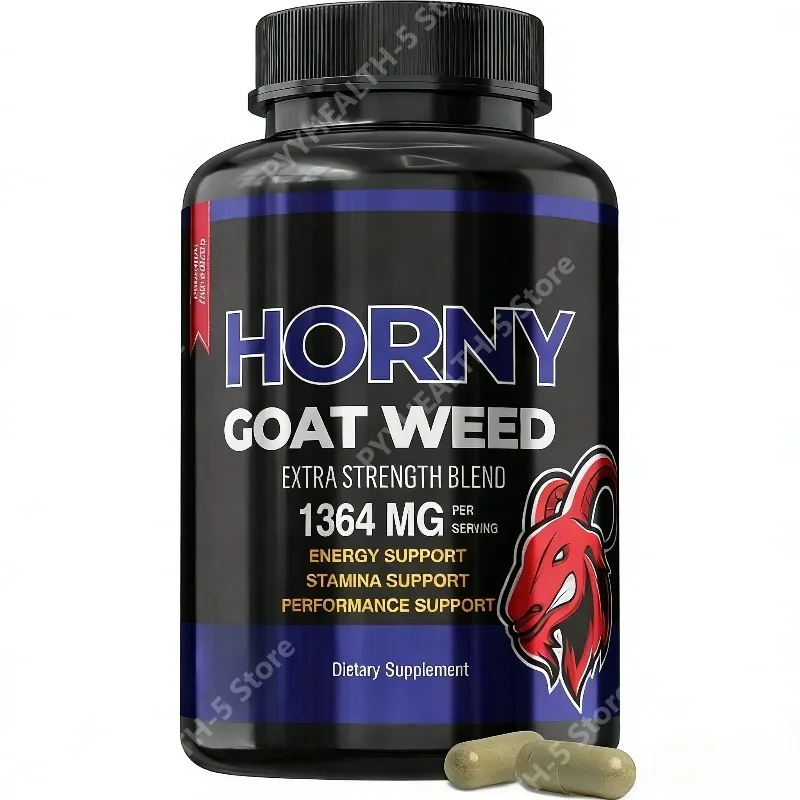 

Экстракт горянки (Horny Goat Weed) повышенной силы с макой, L-аргинином, женьшенем - повышает желание, выносливость, энергию, формула без ГМО.