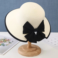 Beach Straw Hat For Women In Summer Large Brim Panama Sun Protection Hat Versatile Fashion Vacation Beach Hat