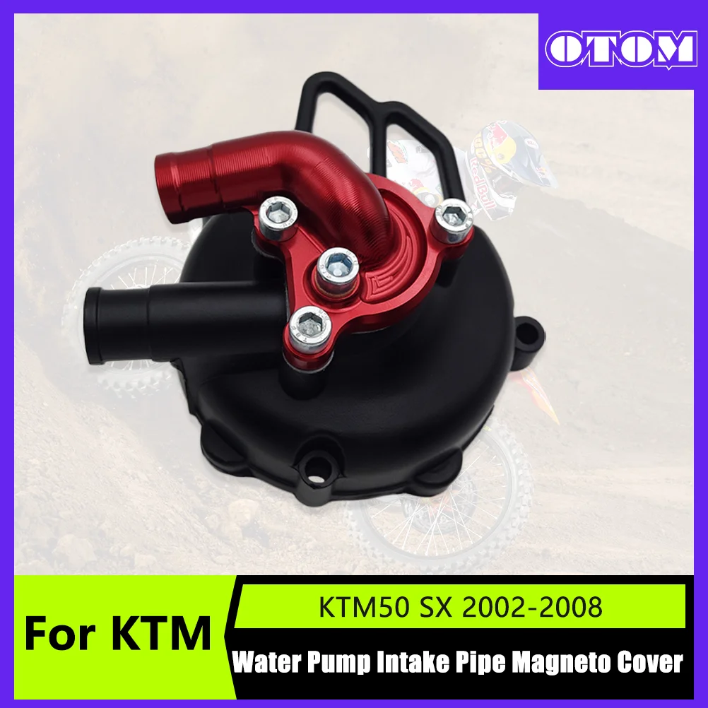 

For KTM 50CC SX50 2002-2008 Motorcycle Water Pump Intake Pipe Magneto Cover Left Crankcase Ignition Guard SX 50 2 Stroke Engine