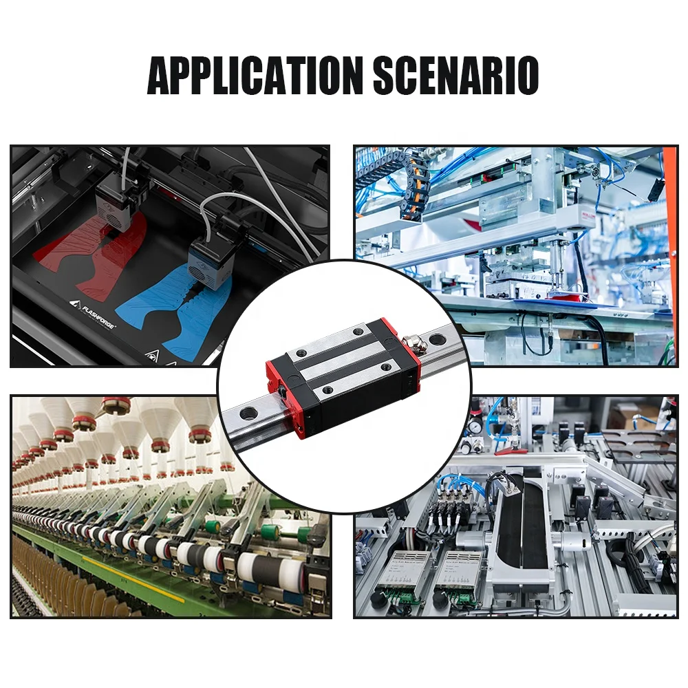 HLTNC P Linear Guides HGR15 20 25 30 35 45 55 65  Linear Guide Rail With Blocks HGH HGW EGH EGW Replace Hiwin for CNC Machine