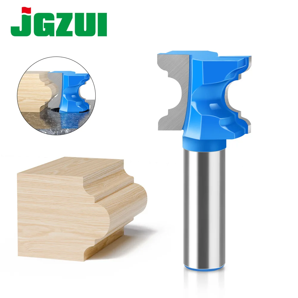 1/2 Handle 12 Handle Concave Nose Line Cabinet Door Panel Flower Line Trimming Machine Milling Cutter Cabinet Door Cutting Tool