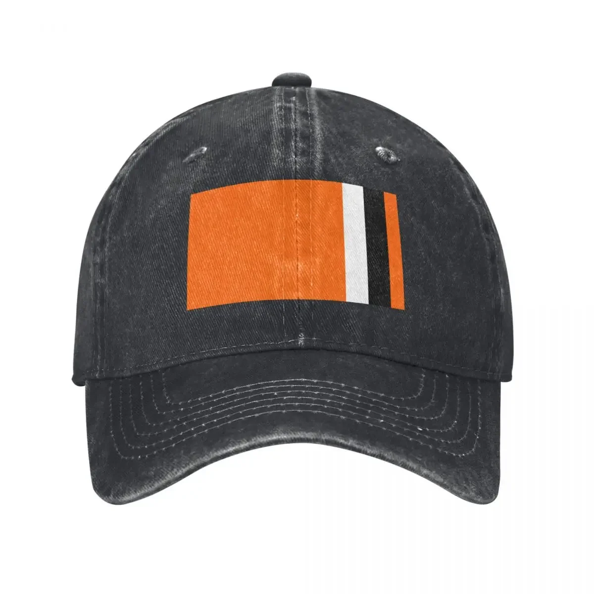 Luton Town Retro Home 1973 -74 Orange and White Black Bars Baseball Cap Fishing cap Luxury Hat Male Women's