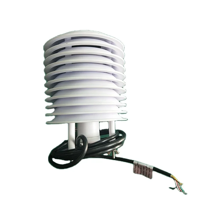 

4-20mA RS485 3.3V Outdoor Ambient air Temperature Humidity Sensor Probe with Solar Radiation Shiled for Weather Station