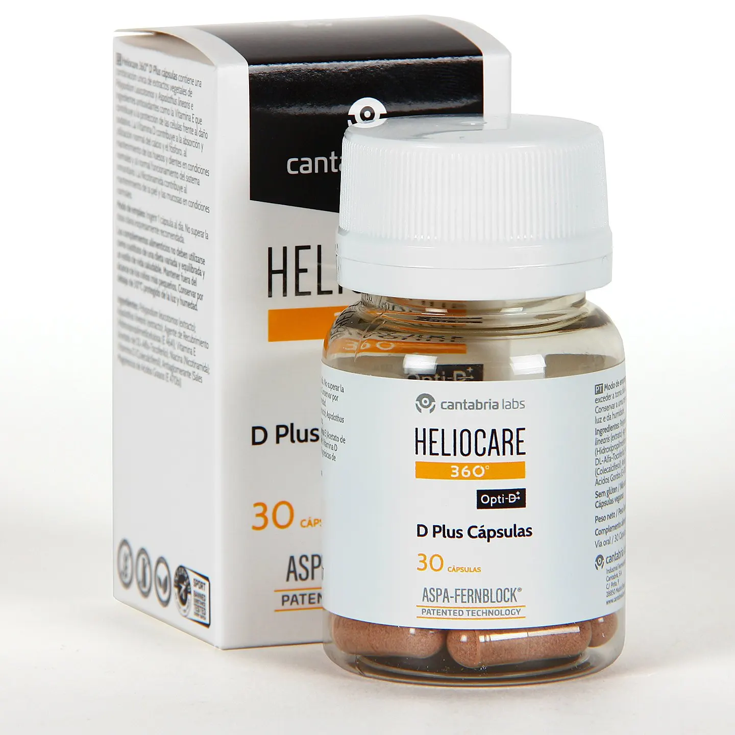 Cantabria Labs Heliocare 360 D Plus Opti-D 30 Cápsulas