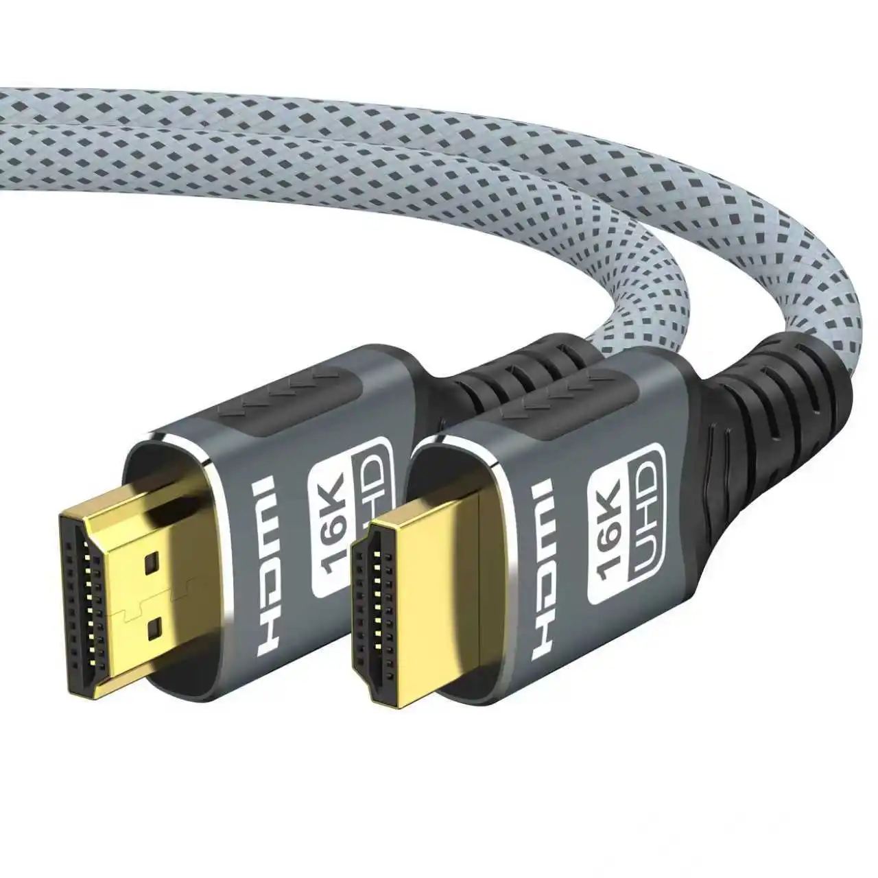 

Кабель HDMI 2.2 8K@120Гц 4K@240Гц 2K@360Гц 96 Гбит/с, поддержка 16K HDTV 2.2 16K eARC HDR10+ для PS5/PS6, ноутбуков, игр и домашнего кинотеатра