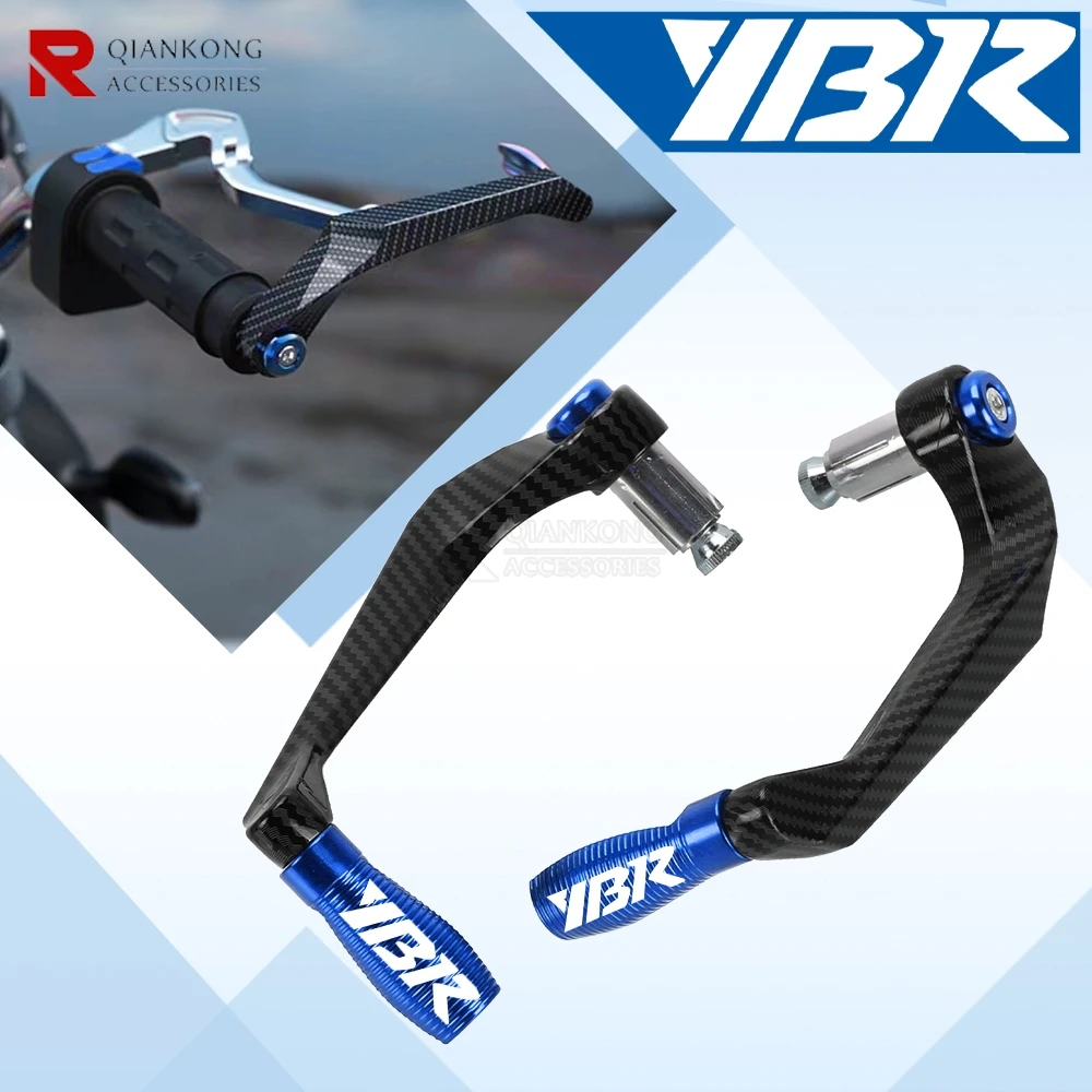 YBR 125 250 7/8 '22 мм ручки руля защита тормозного рычага сцепления для Yamaha YBR125 YBR250 2005-2020 2021 2022 2023 2024