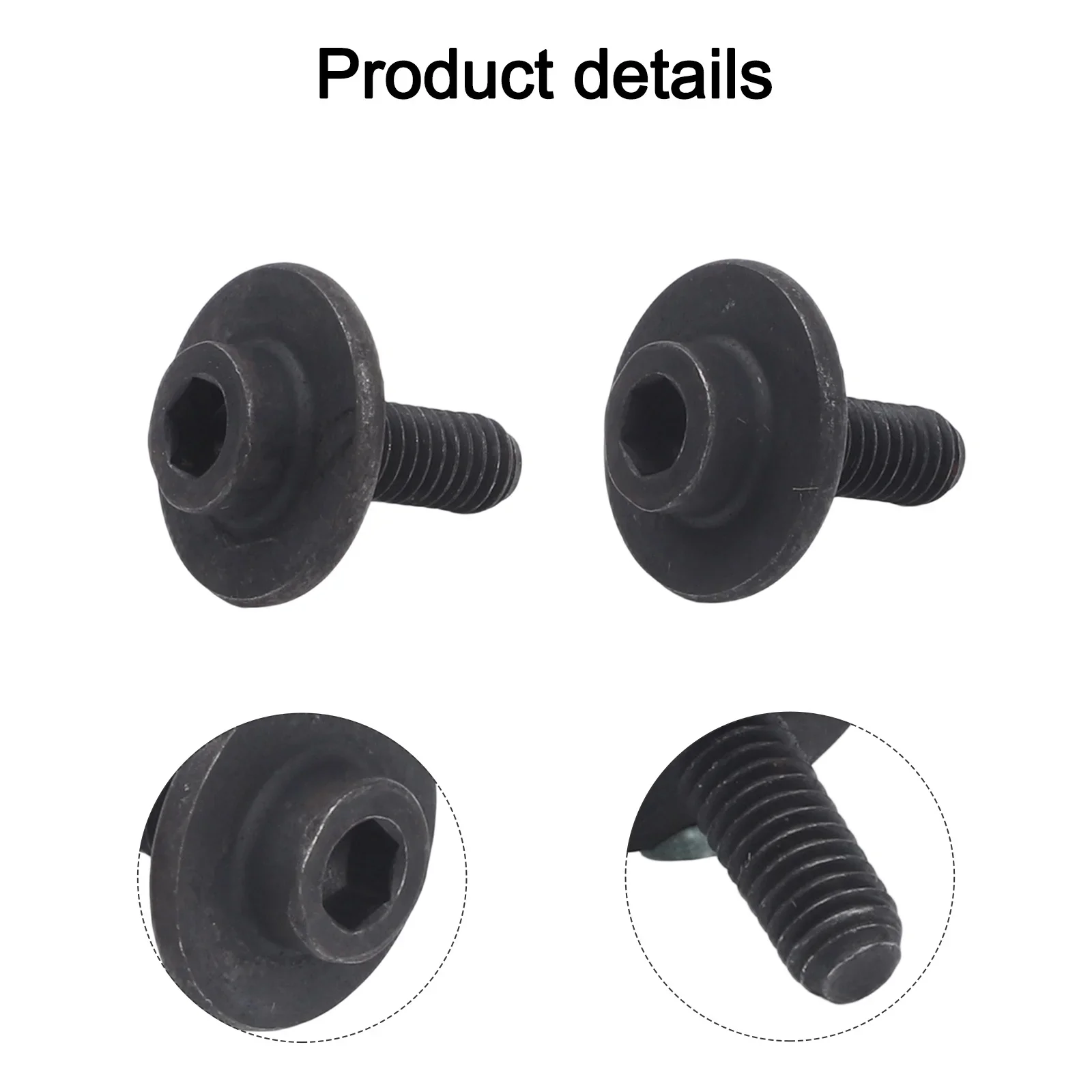 For Mitre Saw Mitre Saw Blade Bolt Flange Head Bolt Metal Saw Blade Accessory Power Tool Accessory Size As Picture