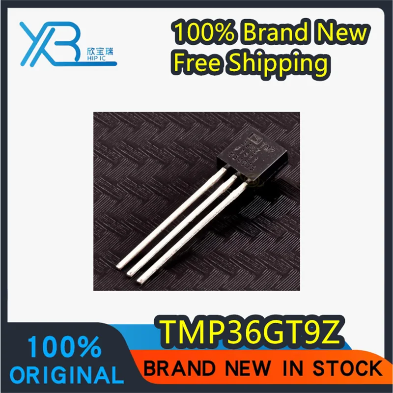 (10/100 stuks) TMP36GT9Z TMP36GZ Through-hole TO-92 Laagspanning Precisie Temperatuursensor 100% Gloednieuwe Gratis verzending