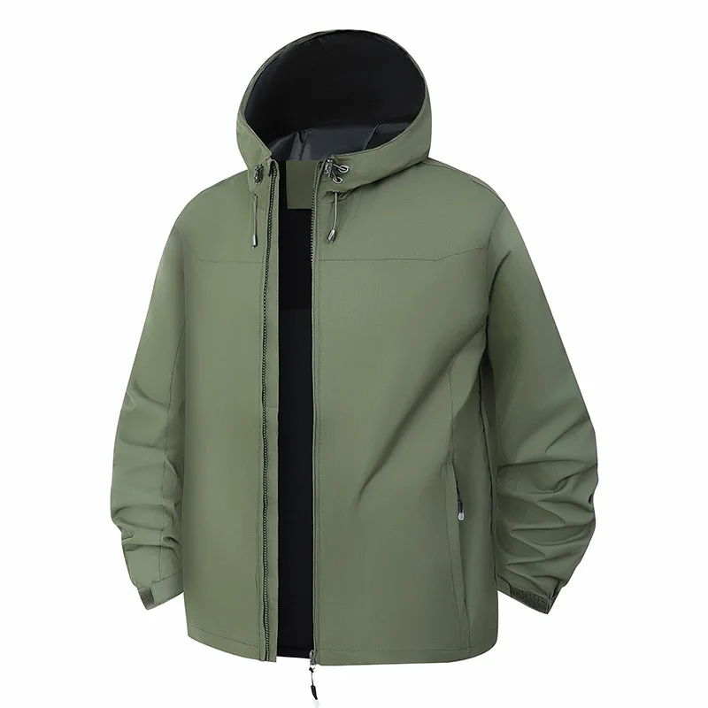 Men's Coats Outdoor lightweight Jacket Clothing Hooded Single garment wind and Water-Resistant Rravel windbreaker Jackets