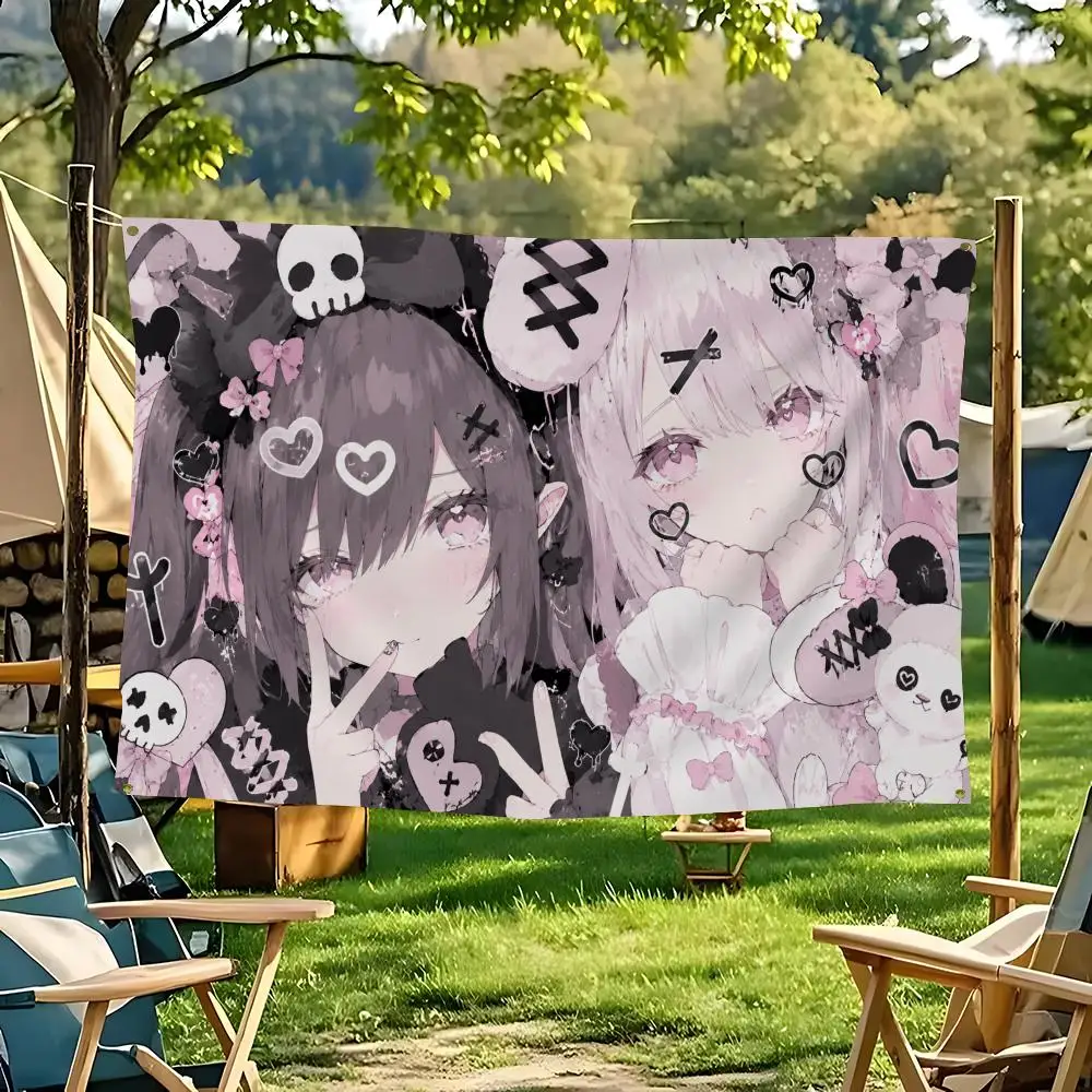 Battle for Dream Island Flags flag For Decoration Outdoor Picnic Hanging Home Camping Party Banner