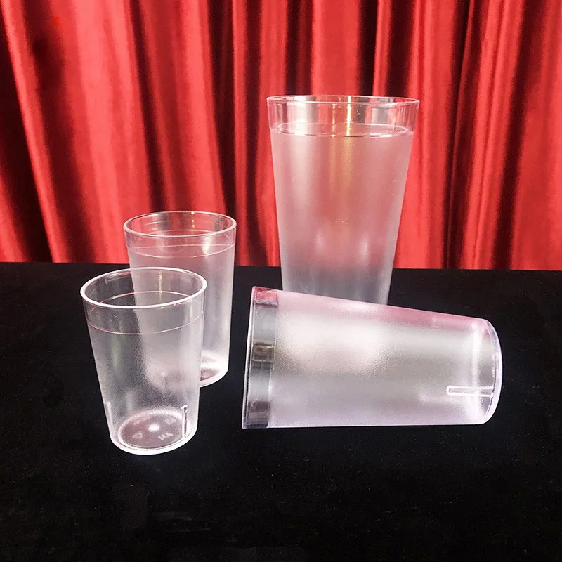 1Set Diminishing Milk Glass Illusion One To Three Glasses Magie Cup Magic Tricks Illusions Party Magician Props Gimmicks