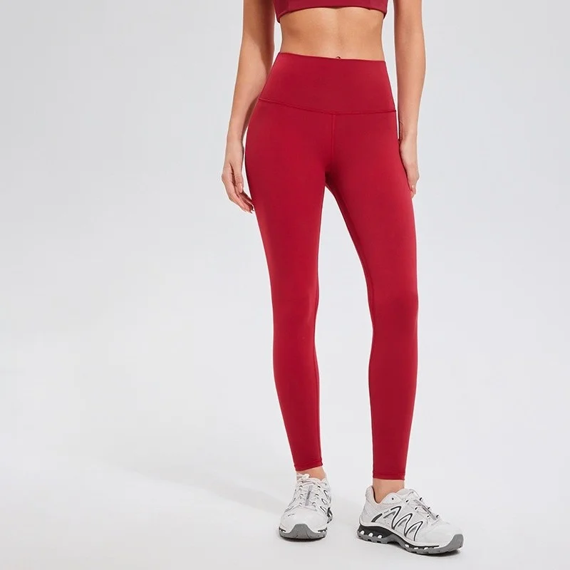 Pantalones de Yoga sueltos para mujer, vendaje con lazo, vacaciones en la playa, ajustados, primavera y verano, cepillados, versátiles, góticos, irregulares, Punk, ahuecados, Beige