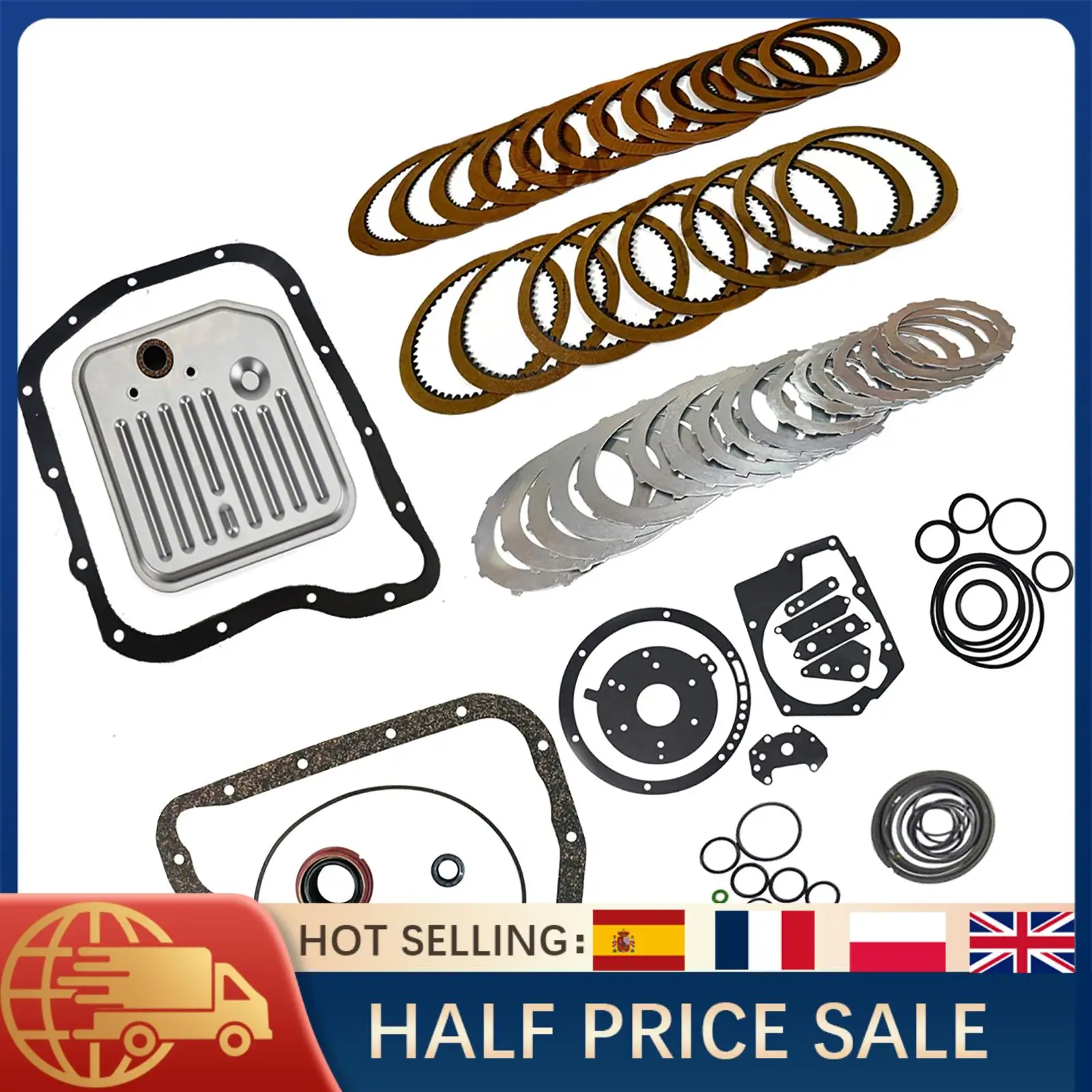 

Transmission Master Rebuild Kit For Dodge Durango Ram Dakota Jeep Grand Cherokee 46RE 47RE A518 A618 1998-2002 1Set