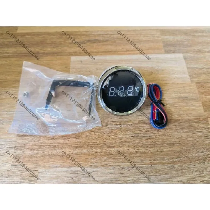 Universal Hydraulic Oil Temperature Gauge With Temp Sensor Plug For Diesel Engine Generator Vehicle Marine Machinery