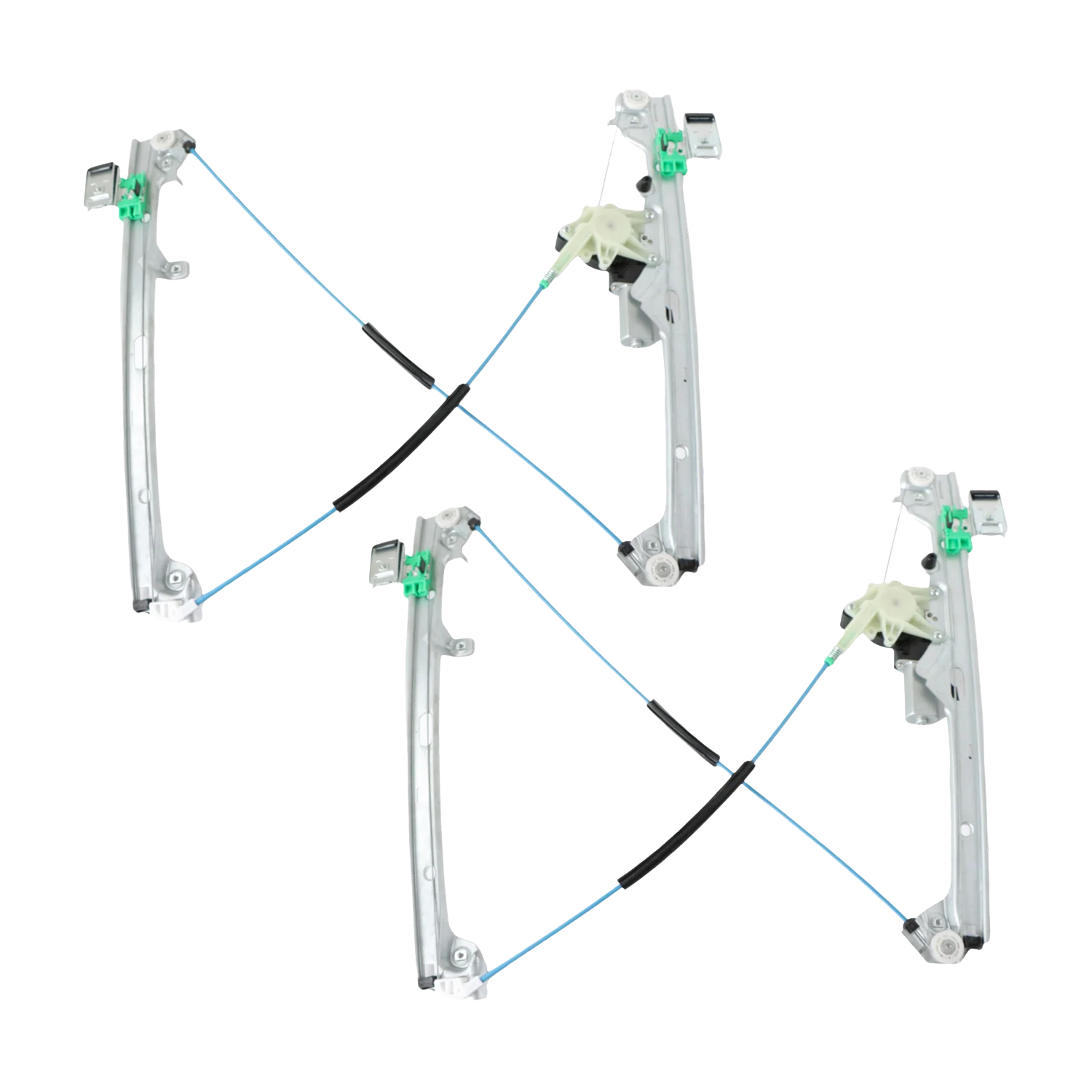 

2pcs Power Window Regulator For 1999-2006 Silverado 1500 w/Motor Front Left&Right 741-644 741-645 Car Engine Replacement Parts