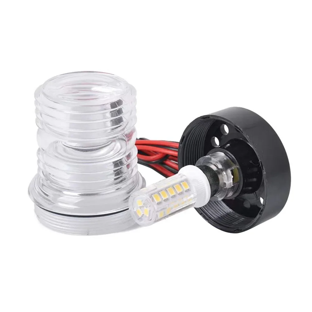 Yacht Navigation Anchor Lights All Round 360° White 12V LED Stainless steel Daylight Waterproof Signal Lights