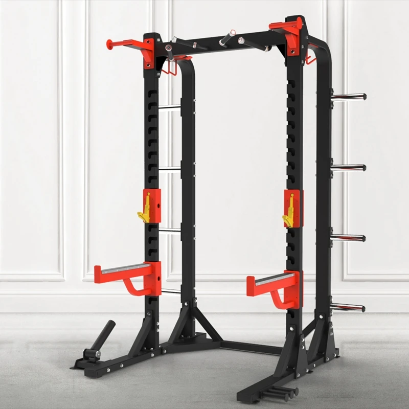 China Body Exercise Gym Fitness Power Rack Plate Loaded Squat Rack