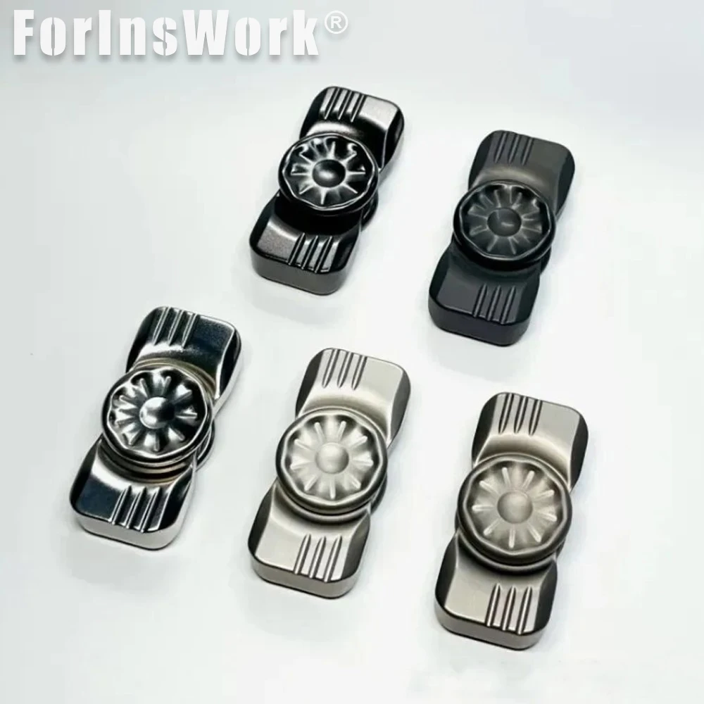Spinner Fidget de 2 lâminas GreyCrossing EDC para adultos e crianças brinquedo giratório manual EDC