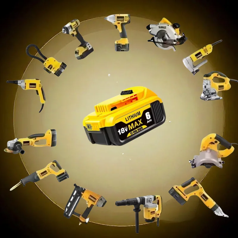 

for dewalt18v 6ah 8ah 10ah 12ahTool battery packLong battery life