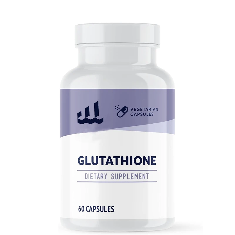 Glutathione capsules - natural immune support, antioxidants and detoxification supplements - gluten free, soy free, vegetarian