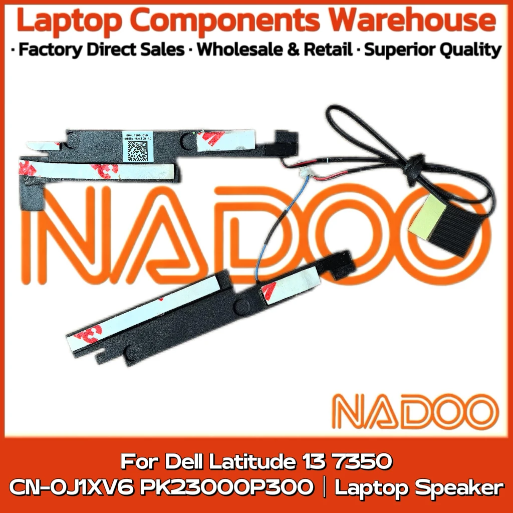 

New Original Laptop Notebook Audio Speaker For Dell Latitude 13 7350 built-in speaker horn audio CN-0J1XV6 PK23000P300