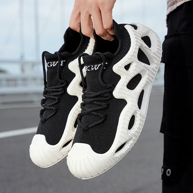 

Новые спортивные и повседневные кроссовки для пар большого размера, мужские уличные противоскользящие и износостойкие кроссовки