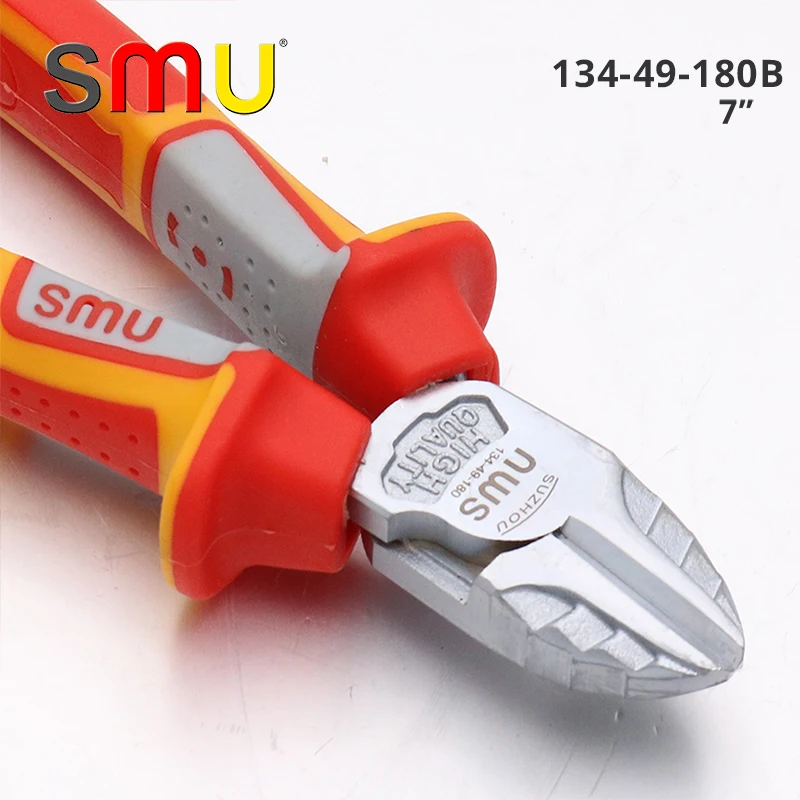 SMU 60-CRV Industrial  Grade Labor-saving Anti-rust Diagonal Cutting Pliers