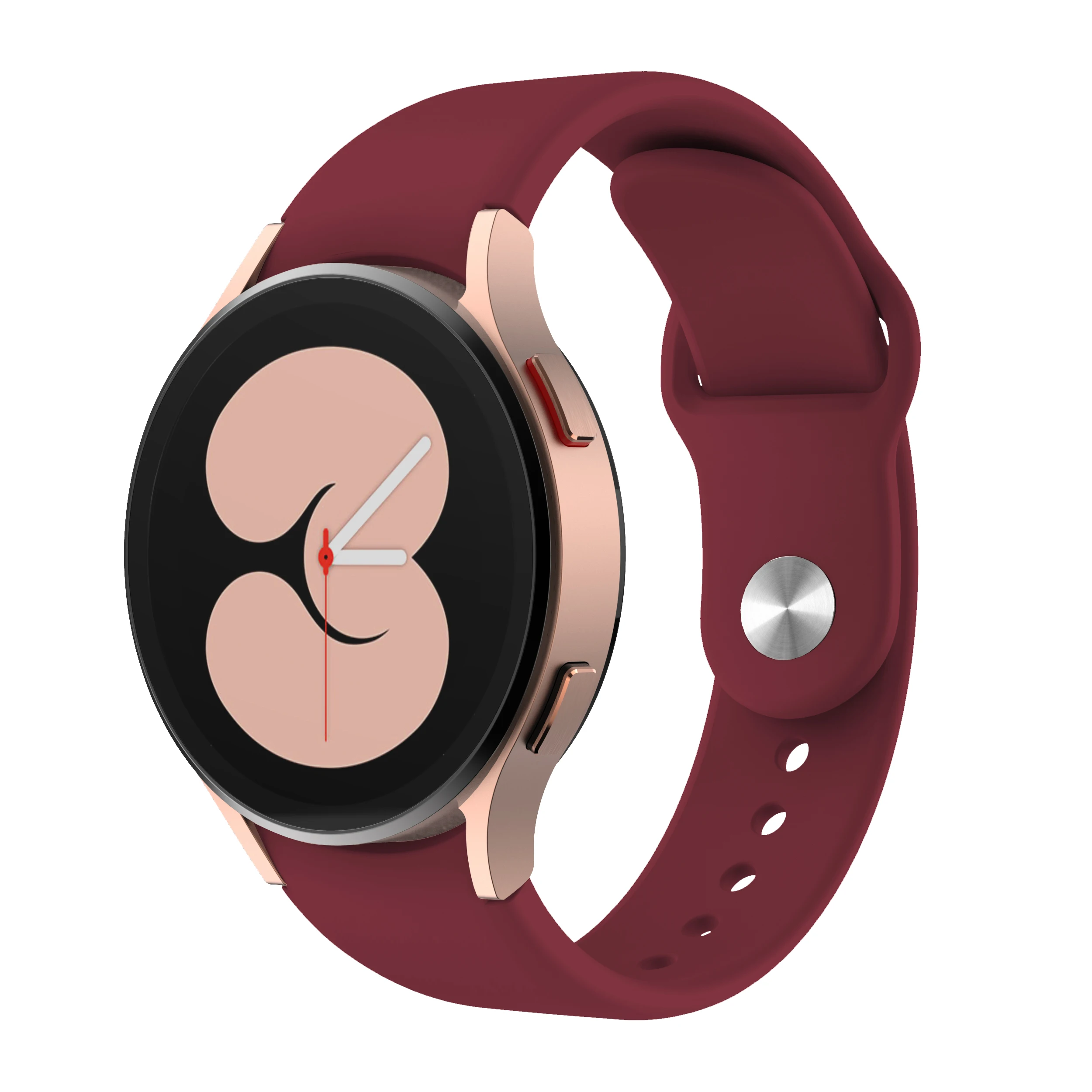 No Gaps Strap For Samsung Galaxy Watch 4 classic 46mm 42mm Silicone Sport Bracelet Galaxy Watch 4 44mm 40mm 5 pro 45mm band